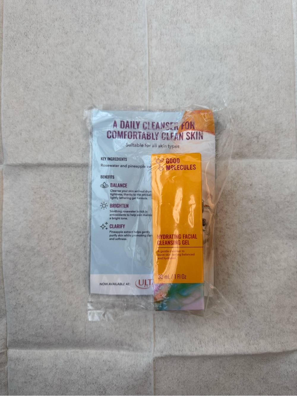 Good Molecules Hydrating Facial Cleansing Gel - Orange